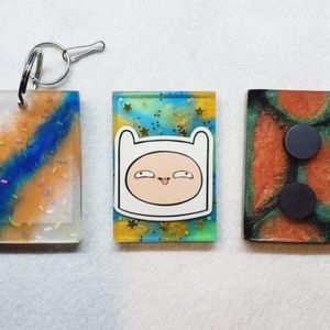 Adventure Time handmade Keychain or Fridge Magnet "Your Choice"